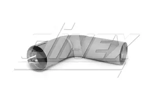 90ø Exhaust Elbow, OD/ID=63.5/64 / L=200, SPD